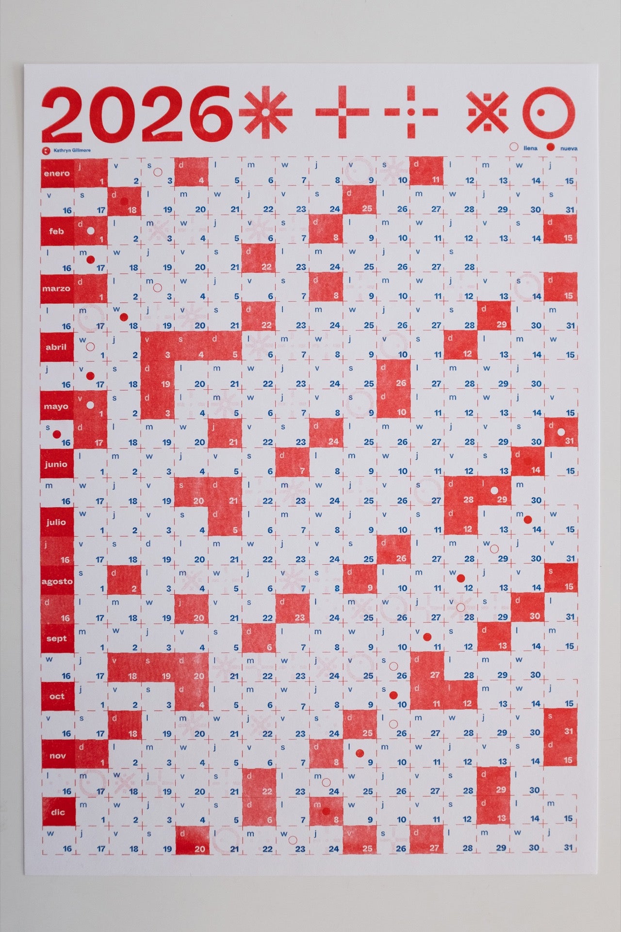 Calendario 2026 - A3