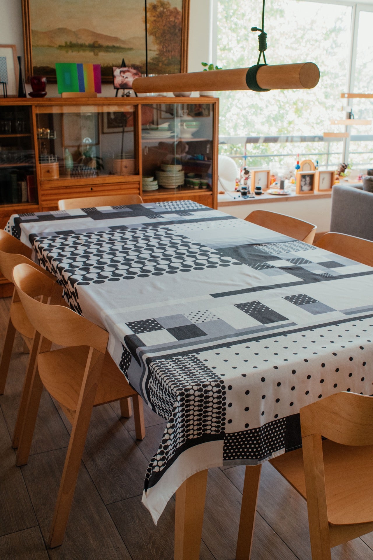 Mantel negro - Denim drill