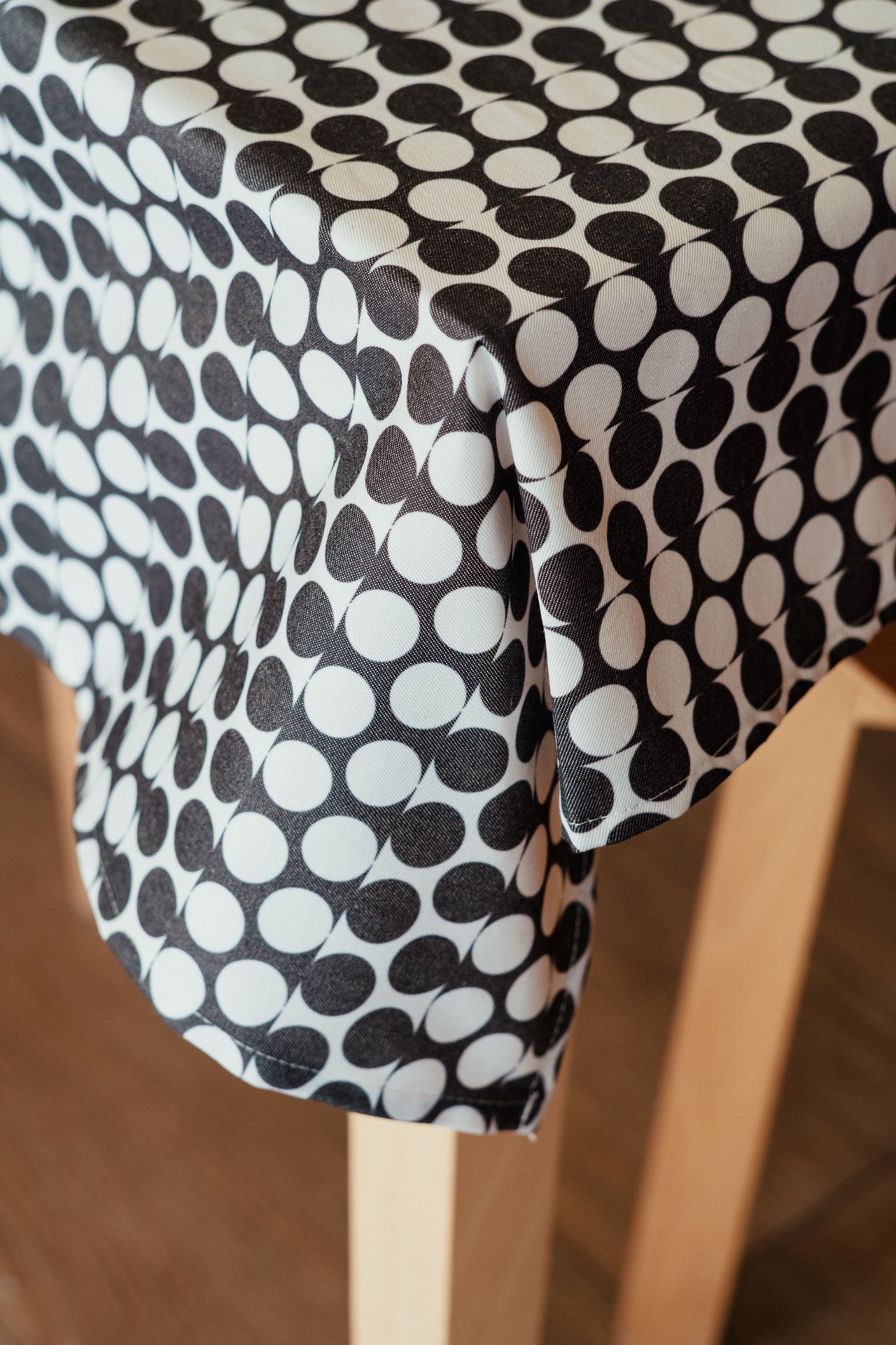 Mantel negro - Denim drill