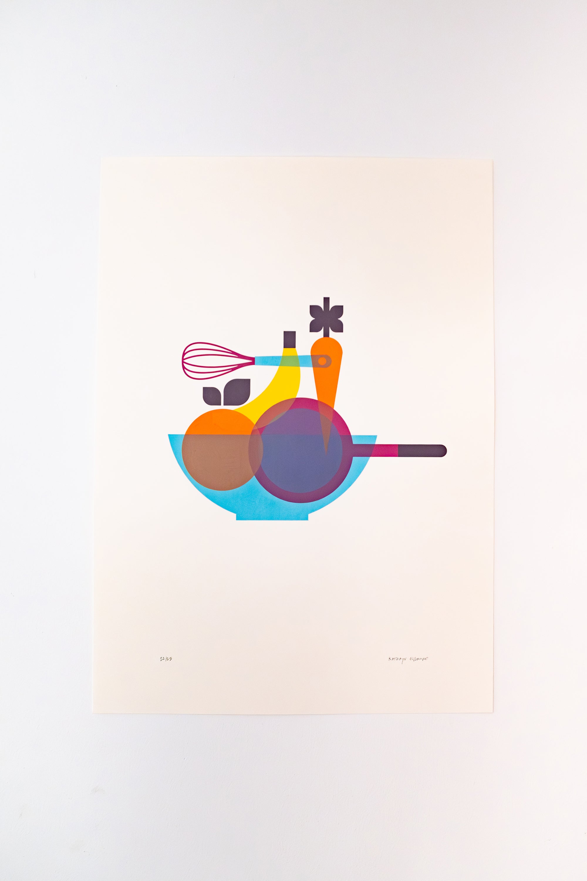 Serigrafía seriada Nº 2 (Edición limitada de 25)