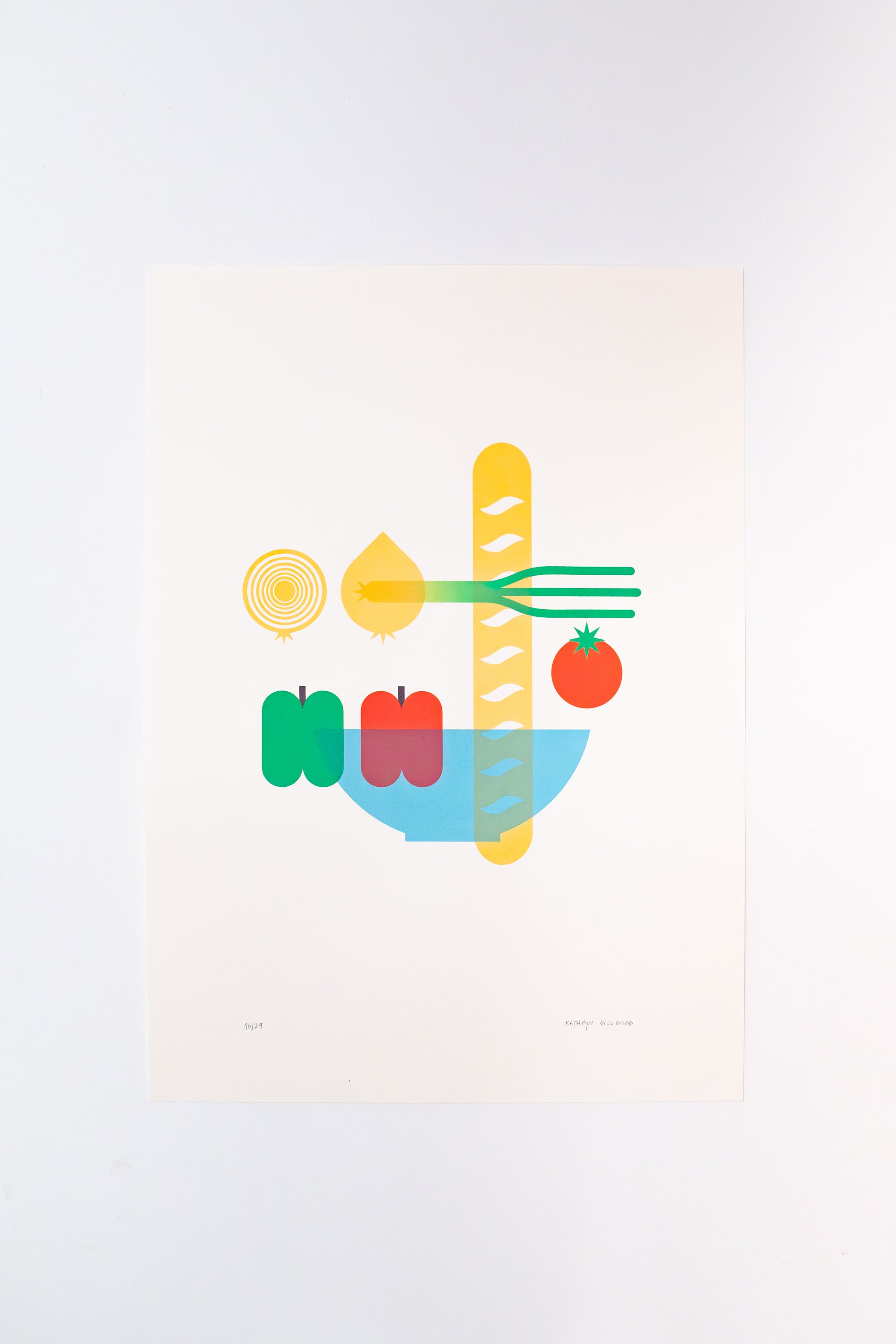 Serigrafía seriada Nº 3 (Edición limitada de 29)