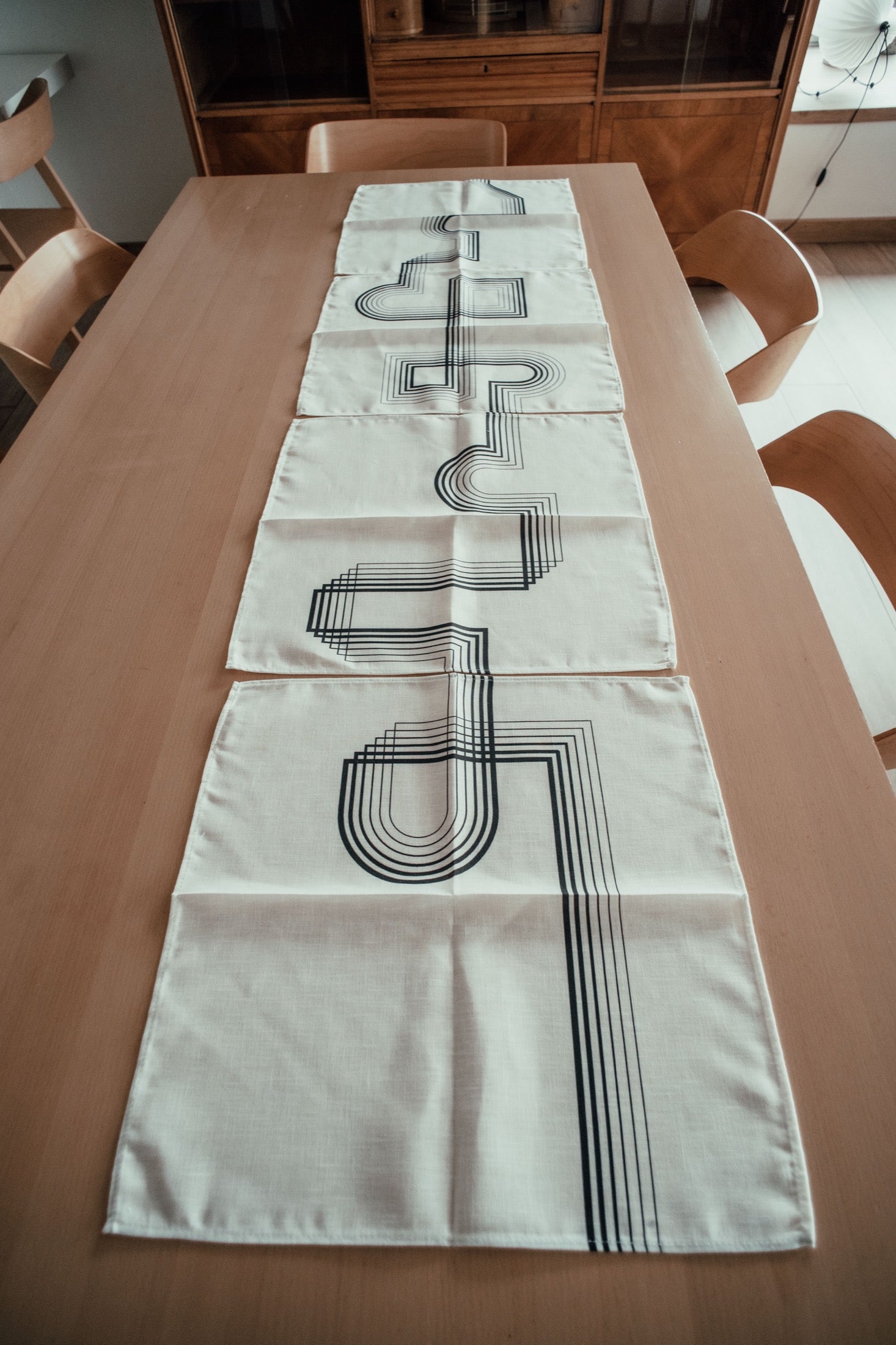 Set de 4 Individuales Blancos